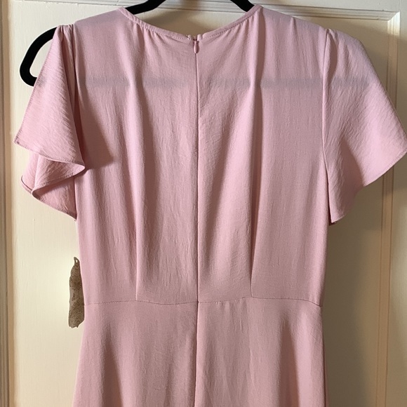 Altar’d State pink faux wrap maxi dress, S, NWT - Picture 5 of 9